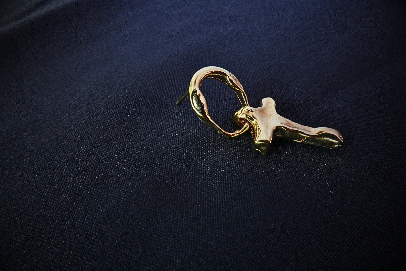 Small Cross Earrings
