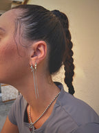 Set of 3 spiky errings