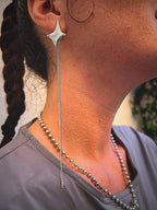 Shooting star earrings