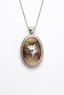 Mother-of-Pearl Pendant Funky Heart