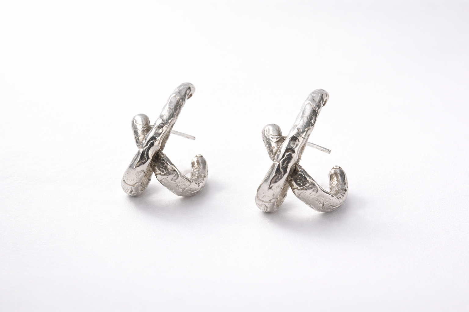X Earrings Secondary image
