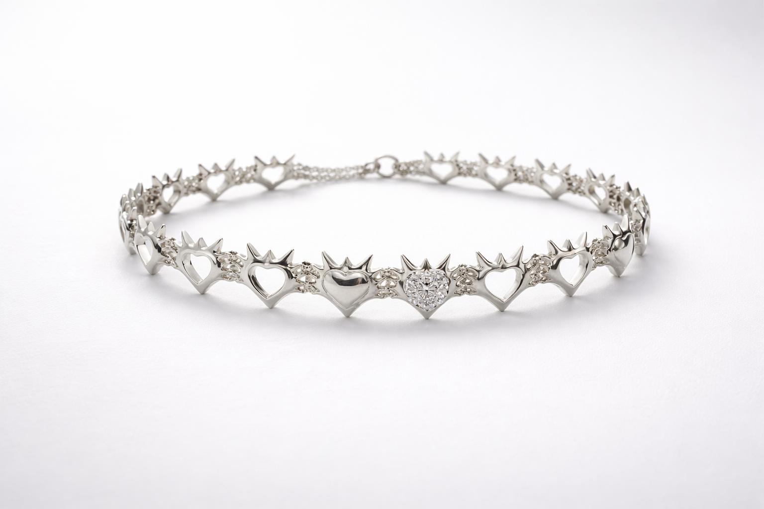 Choker Funky Heart Secondary image