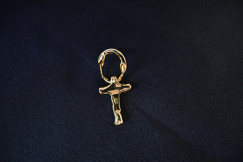 Small Cross Earrings