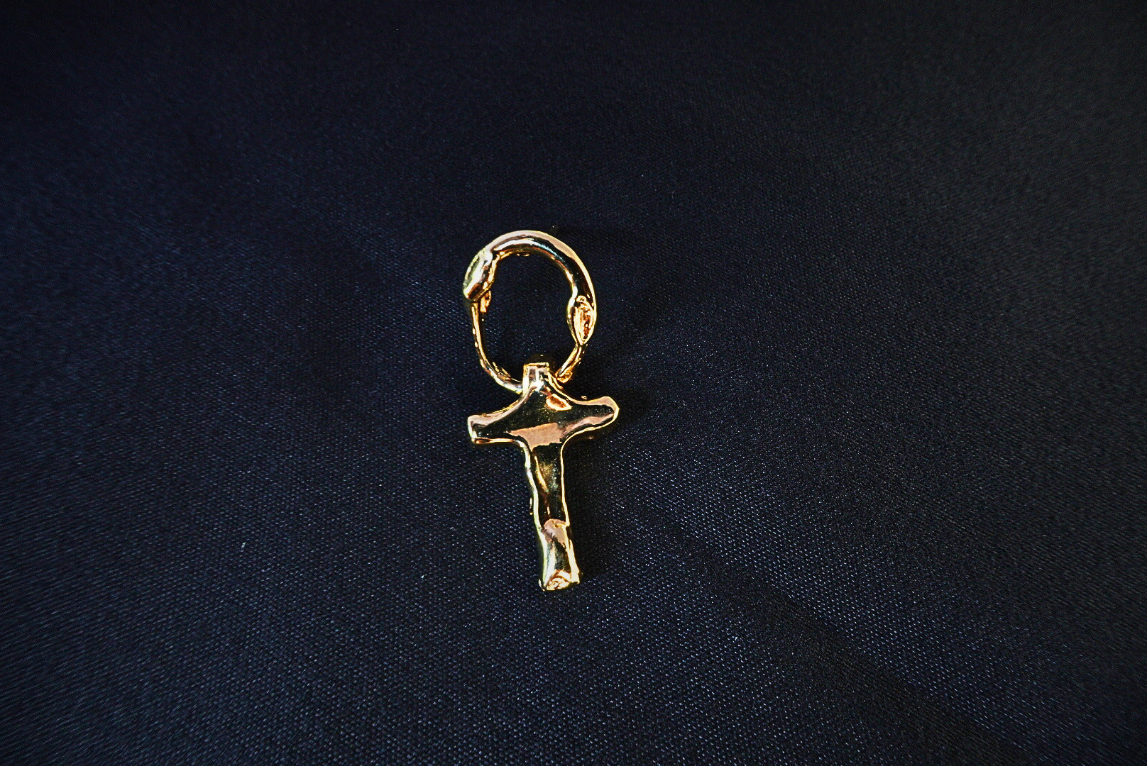 Small Cross Earrings