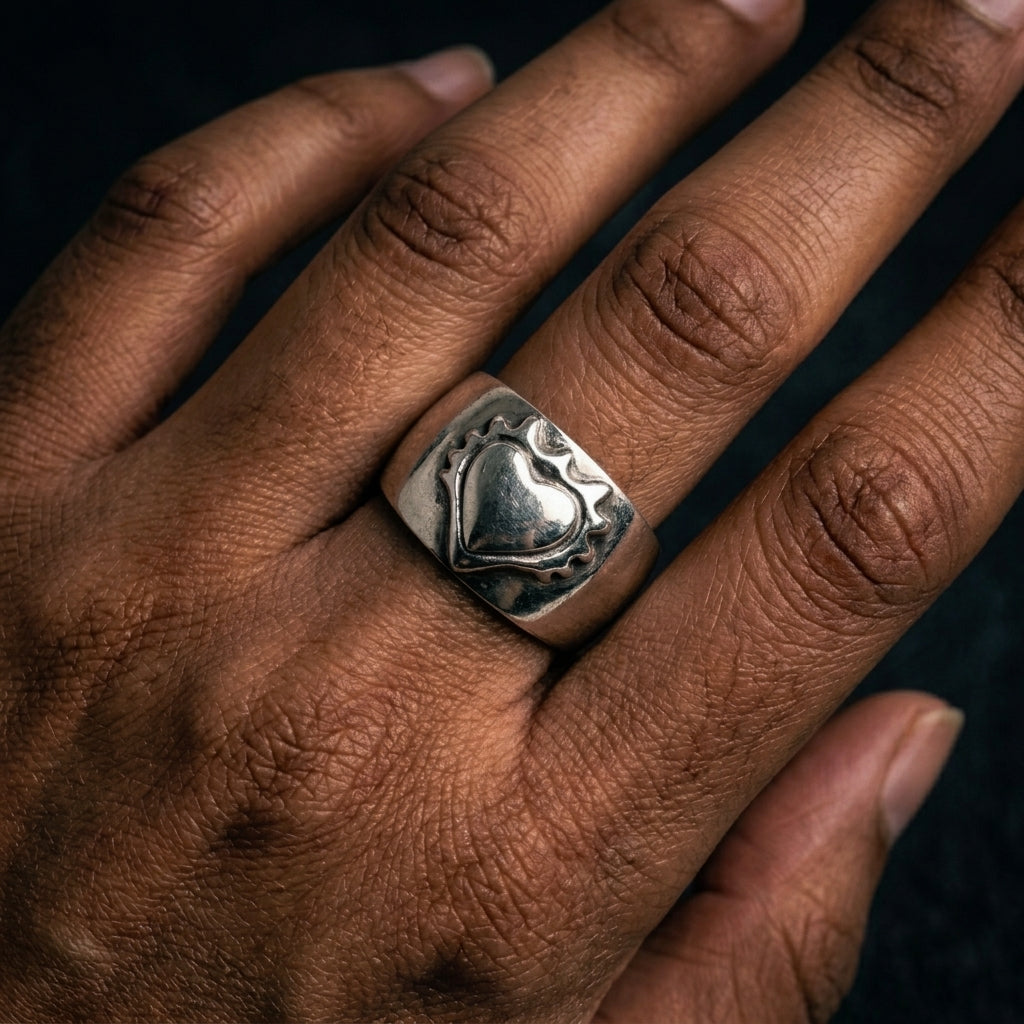 Funky Heart Ring